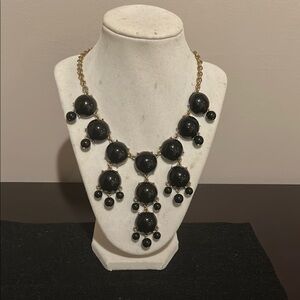 Elegant Black Statement Necklace